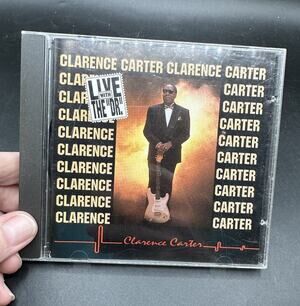 Music CD, Clarence Carter, Live With The Dr., Peachtown Records, VG Condition
